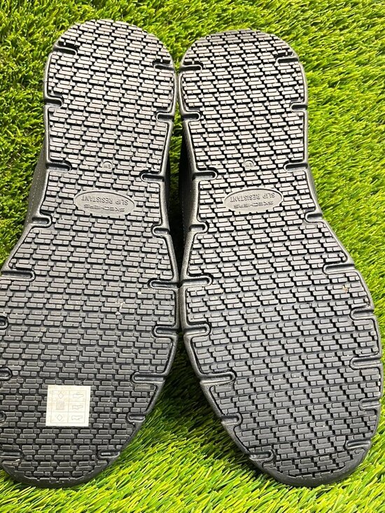 Skechers Nampa Groton Mens Size 12 Black Casual Classic Walking Slip On Shoes